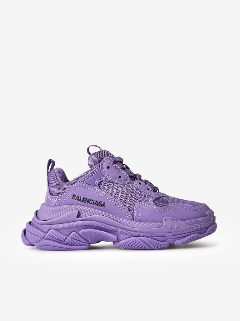 Balenciaga Balenciaga Kids Triple S Trainers in Purple 1