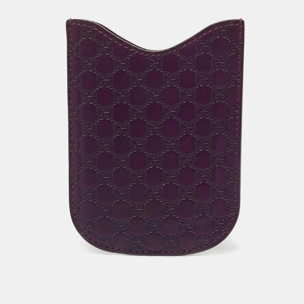 Gucci Gucci Purple Microguccissima Leather Blackberry Phone Case 1