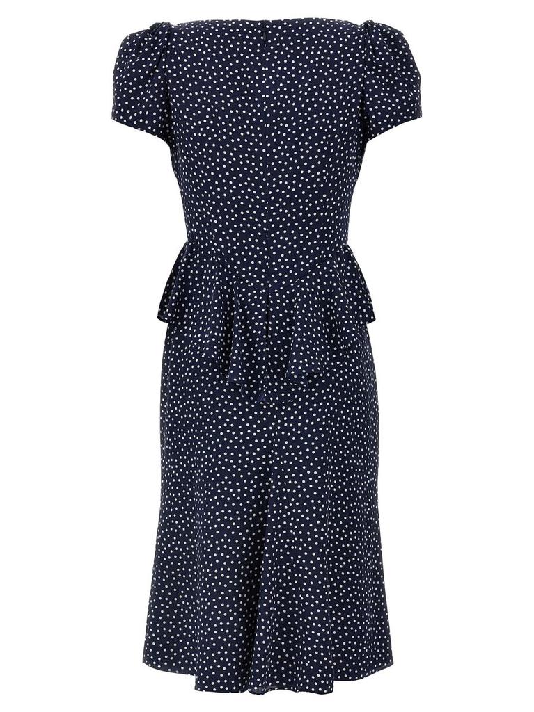 Alessandra Rich Alessandra Rich Polka Dot Dress