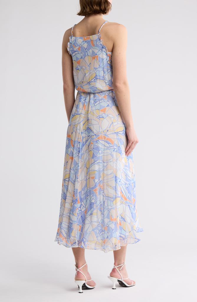 Joie Hollie Ruffle Chiffon Maxi Dress