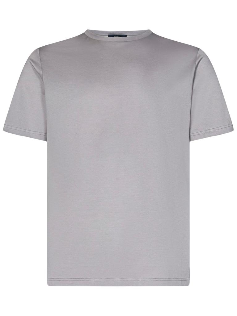 【送料&関税込】Herno Long-sleeved Crewneck Knitted T-shirt Herno Herno Long-Sleeved Crewneck Knitted T-Shirt - T-Shirts