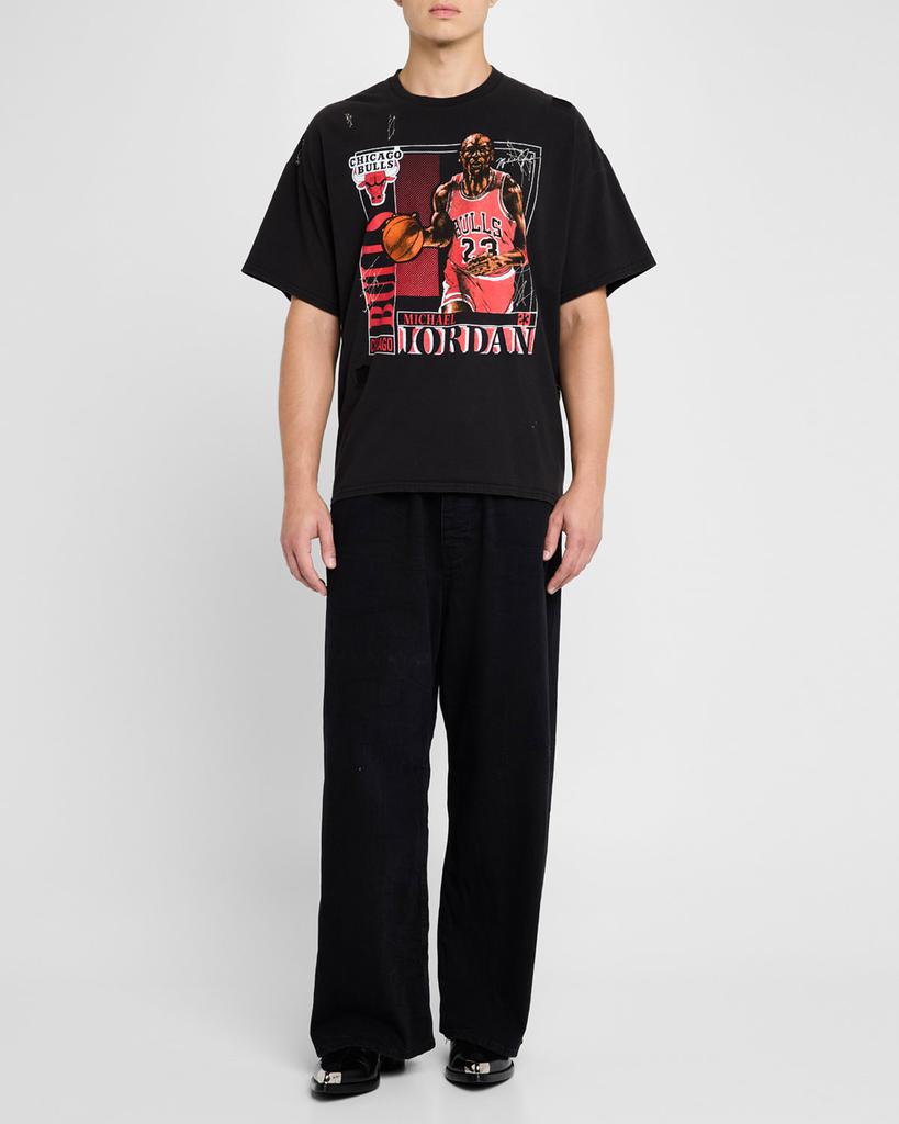 DOMREBEL Men's Michael Jordan Graphic T-Shirt