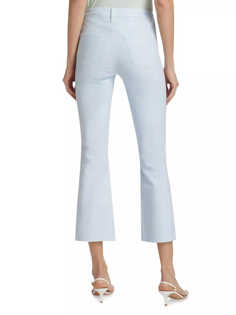 L'Agence Kendra High-Rise Cropped Flare Jeans 5