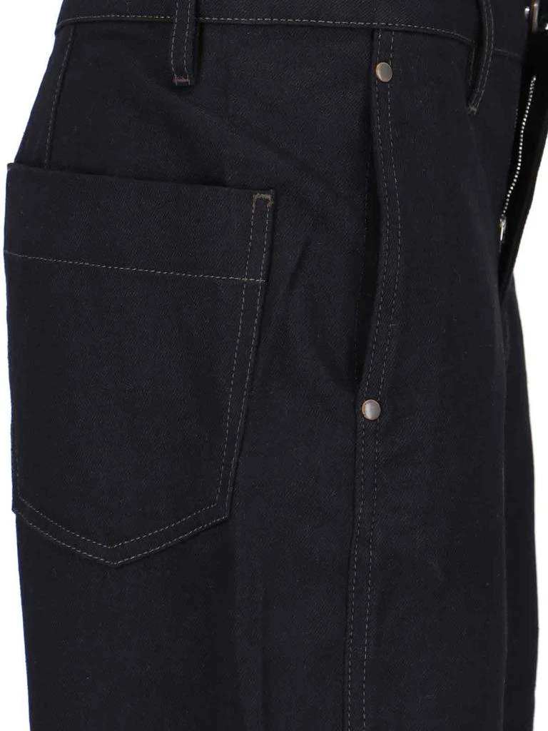 Lemaire Lemaire Twisted High Waisted Cropped Leg Jeans 5
