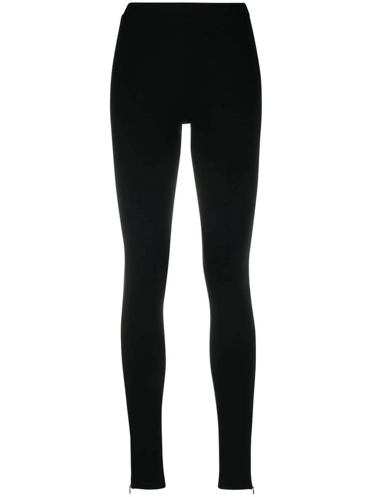 Totême Totême High-Waisted Zip Leggings 2