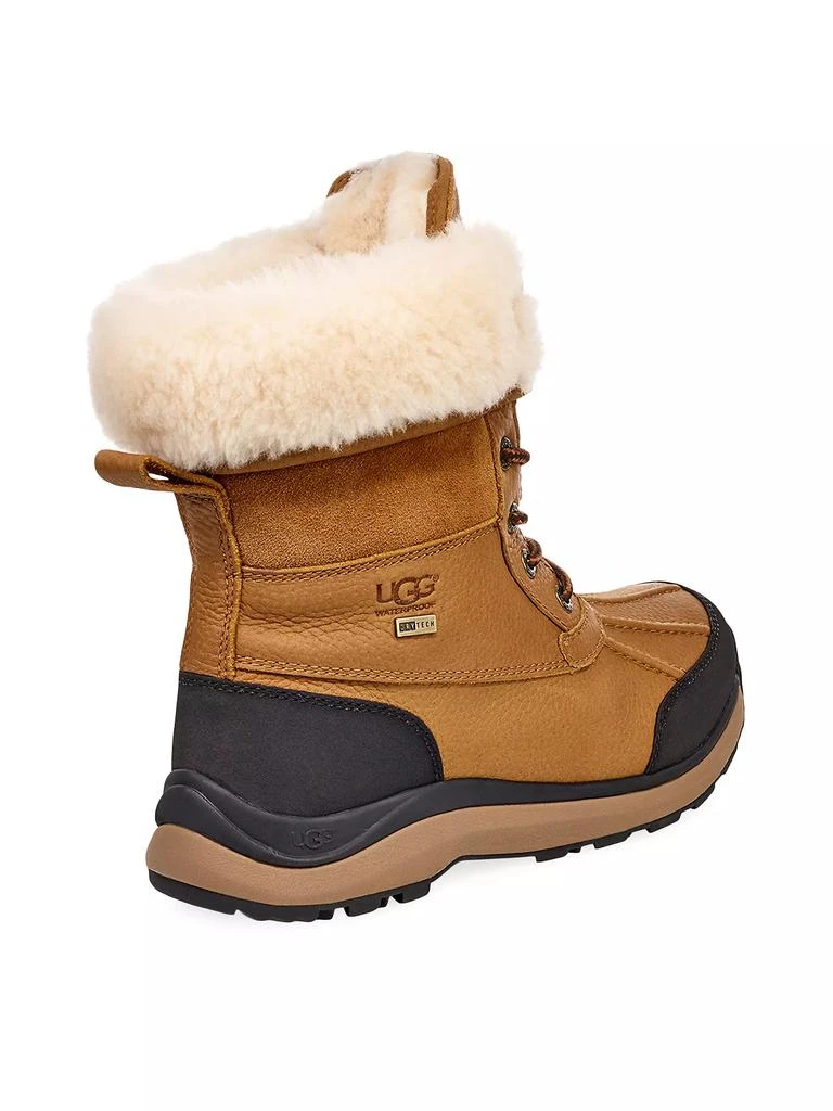 UGG Adirondack III Faux Shearling-Lined Leather Boots 3