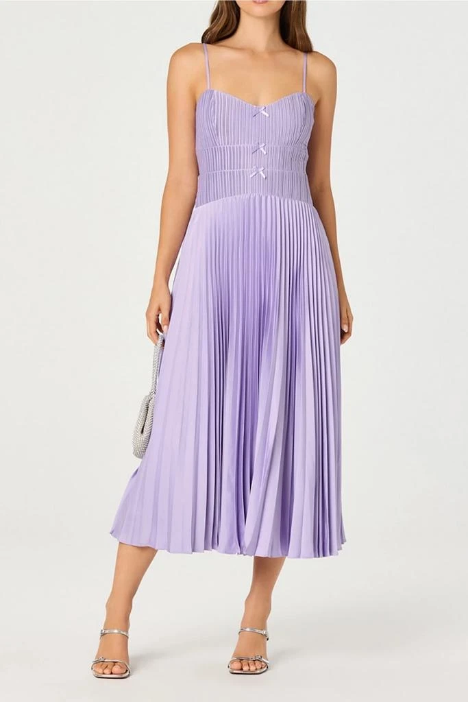 chinese dress ladies Flora Satin Maxi Dress main image 1