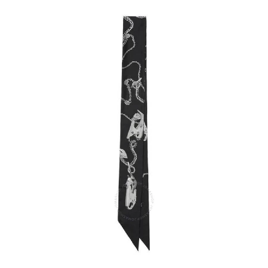 Burberry Graphic Print Silk Scarf 1