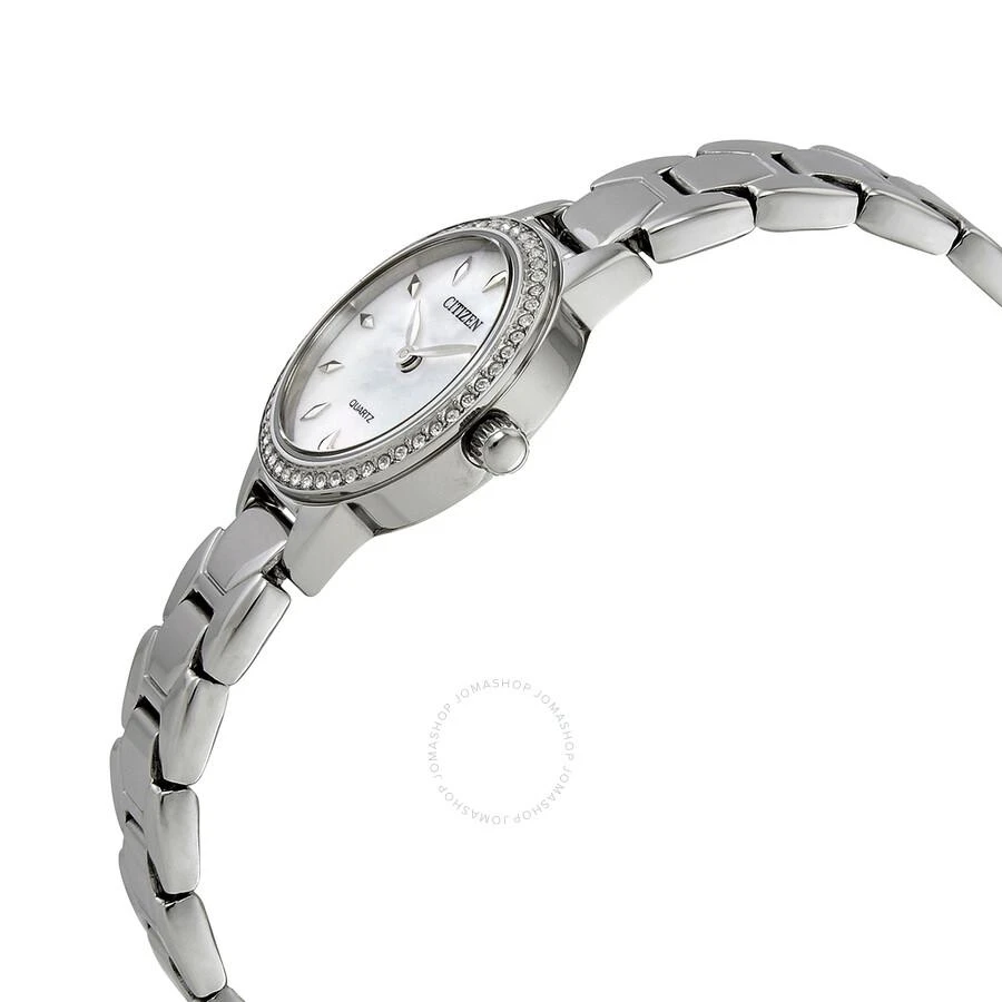 Citizen Quartz Crystal Mother of Pearl Dial Ladies Watch EZ7010-56D 2