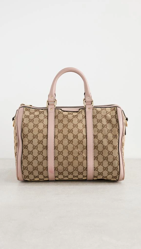 Shopbop Archive Gucci 2Way Boston Bag, GG Canvas 1