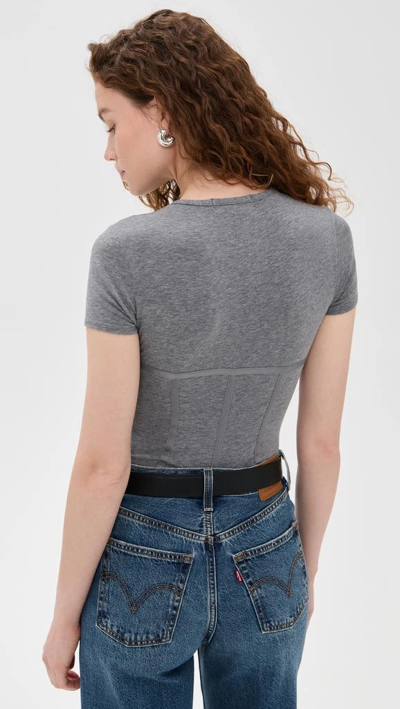 Fleur du Mal T-Shirt Thong Bodysuit 2