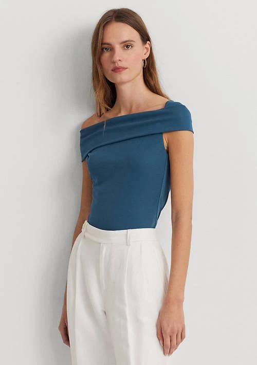 Ralph Lauren Ralph Lauren Stretch Jersey Off The Shoulder Top 1