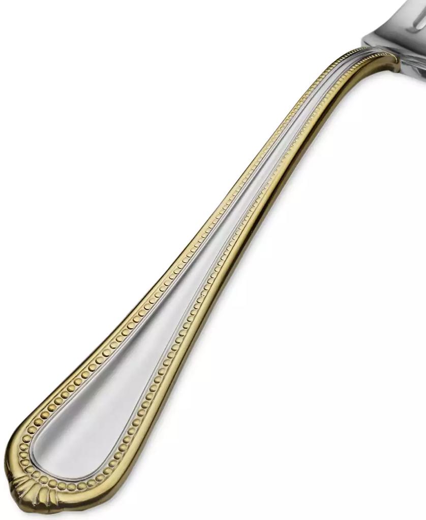 Mikasa Regent Bead Gold 65 Piece Flatware Set