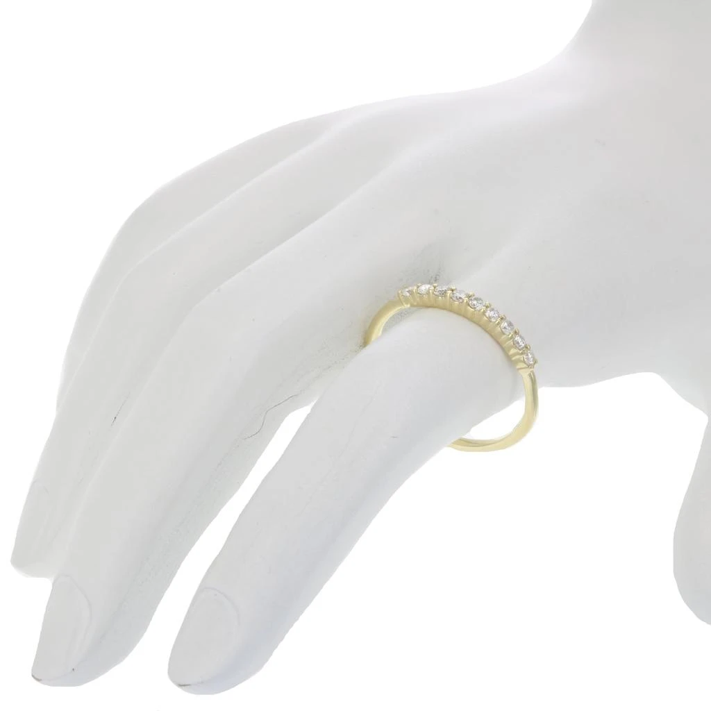 Vir Jewels 1/4 ctw Petite Diamond Wedding Band in 10K Yellow Gold 4