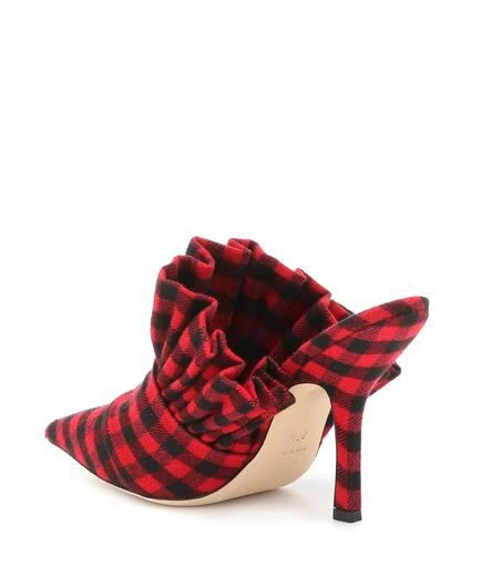 Midnight 00 Checked mules 3