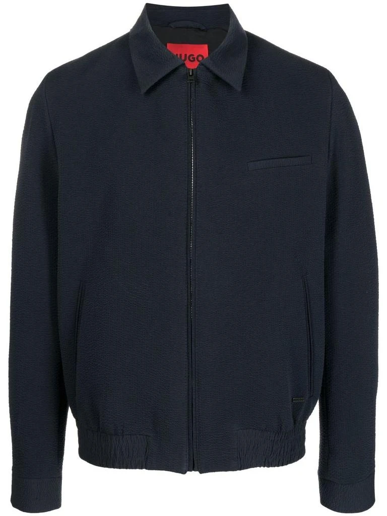 Hugo Boss long sleeve jacket - men -  -  - Blue 1