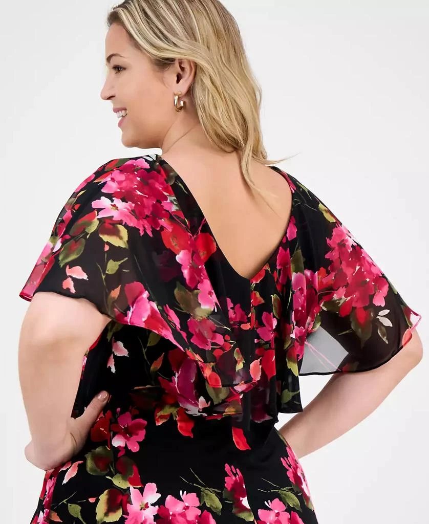 Shop Plus Size Floral Cape-Overlay Maxi Dress on Sale at BeyondStyle  Get  61% Off Plus Size Floral Cape-Overlay Maxi Dress with Limited-Time Flash  Deals, Exclusive Discounts, and Special Offers. Enjoy Unbeatable