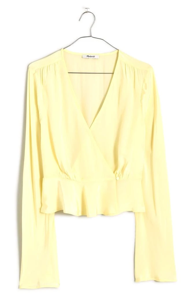 Madewell Bell Sleeve Wrap Top 5
