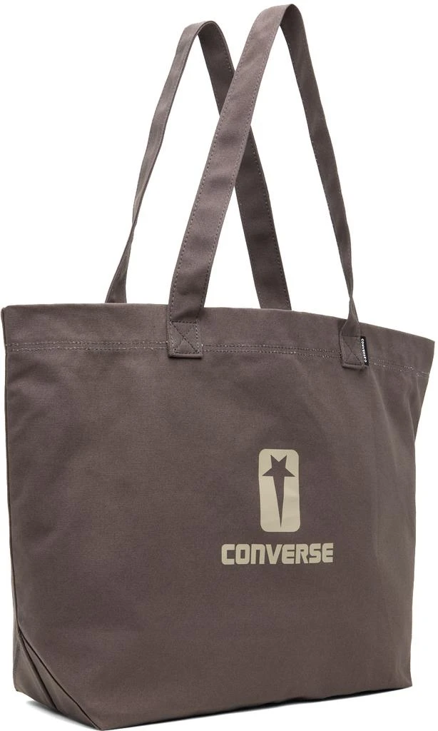 Rick Owens Gray Converse Edition Logo Tote 2