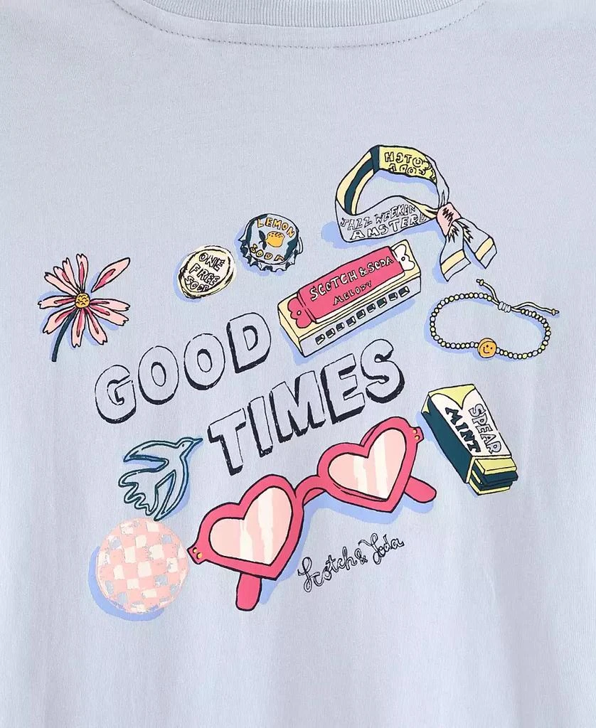 Scotch 
Soda Big Girls Jersey Short Sleeve T-Shirt 4
