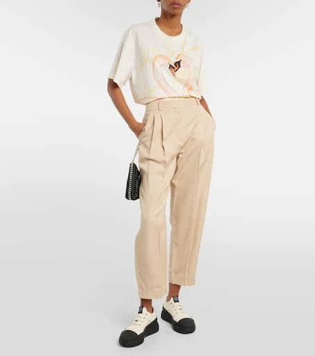 Stella McCartney Loop canvas platform sneakers 2