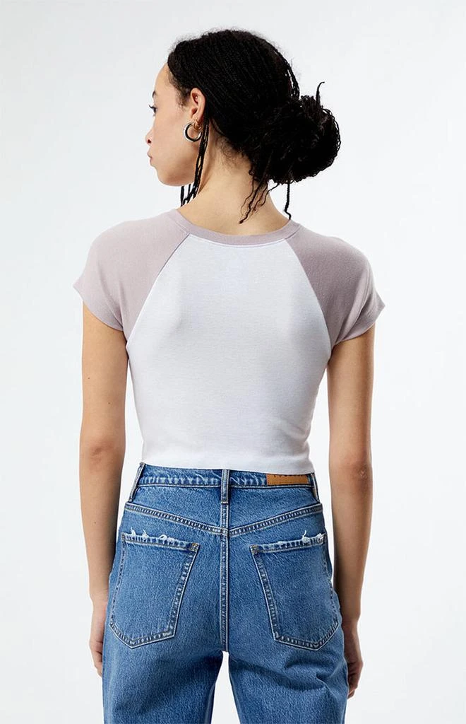 PacSun Pacific Sunwear Crest Raglan T-Shirt 4