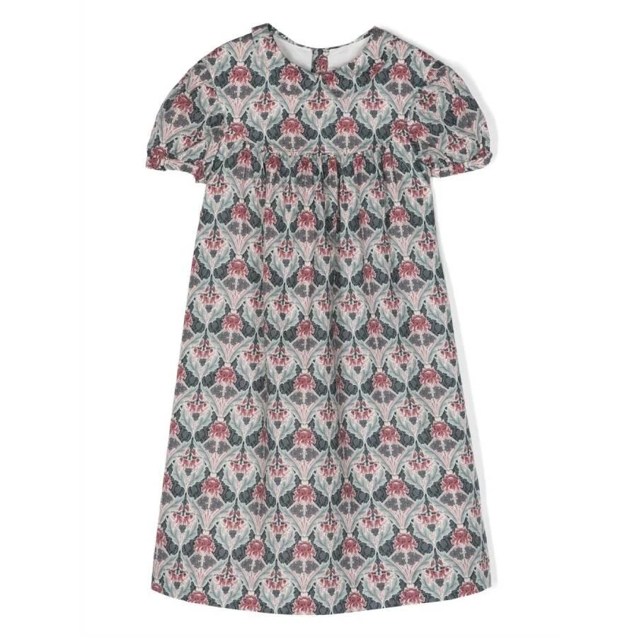 Bonpoint Kids Floral Print Tia Figue Dress