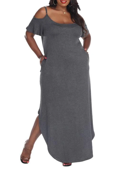 White Mark Mark Plus Size Lexi Maxi Dress 1