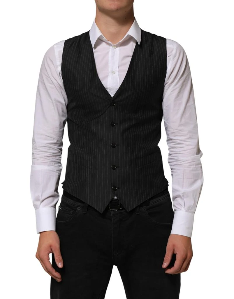 Dolce 
Gabbana Wool Men Dress Formal Waistcoat Men
s Vest