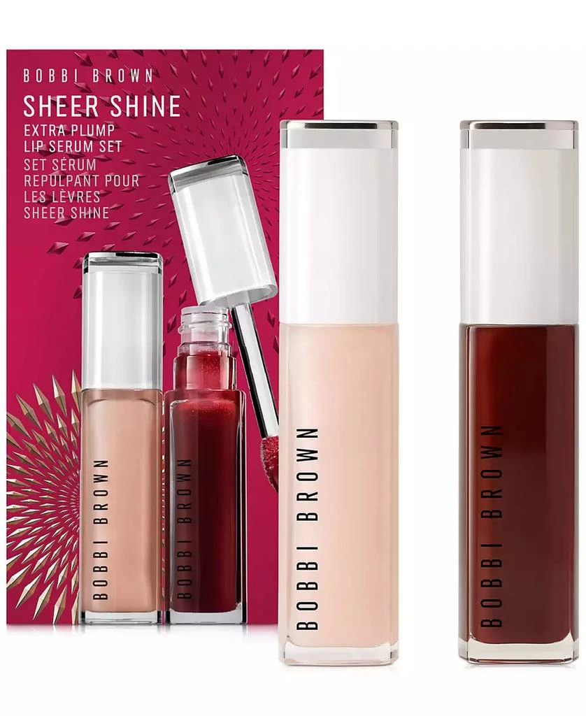 Bobbi Brown 2-Pc. Sheer Shine Extra Plump Hydrating Lip Oil Gift Set 1