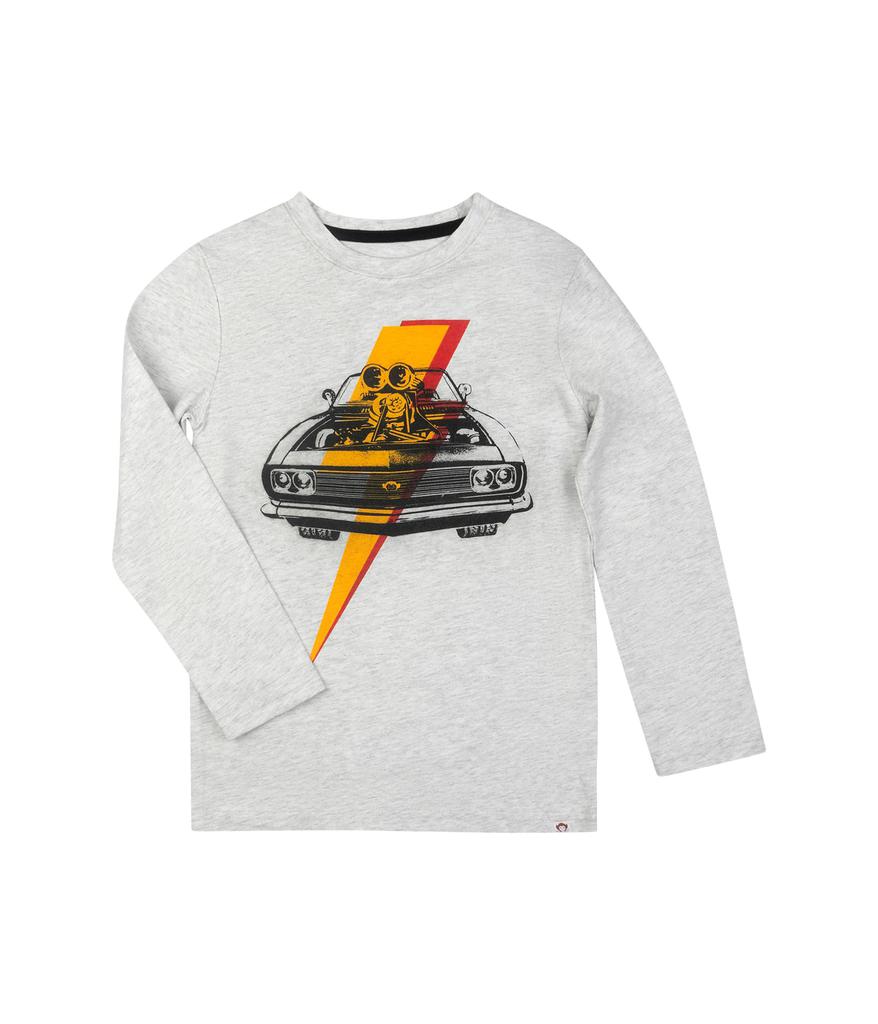 Appaman Muscle Car Graphic Long Sleeve Tee (Toddler/Little Kids/Big Kids)