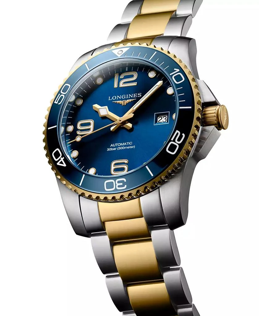 Longines Men's Swiss Automatic HydroConquest Two-Tone Stainless Steel Bracelet Watch 41mm 2