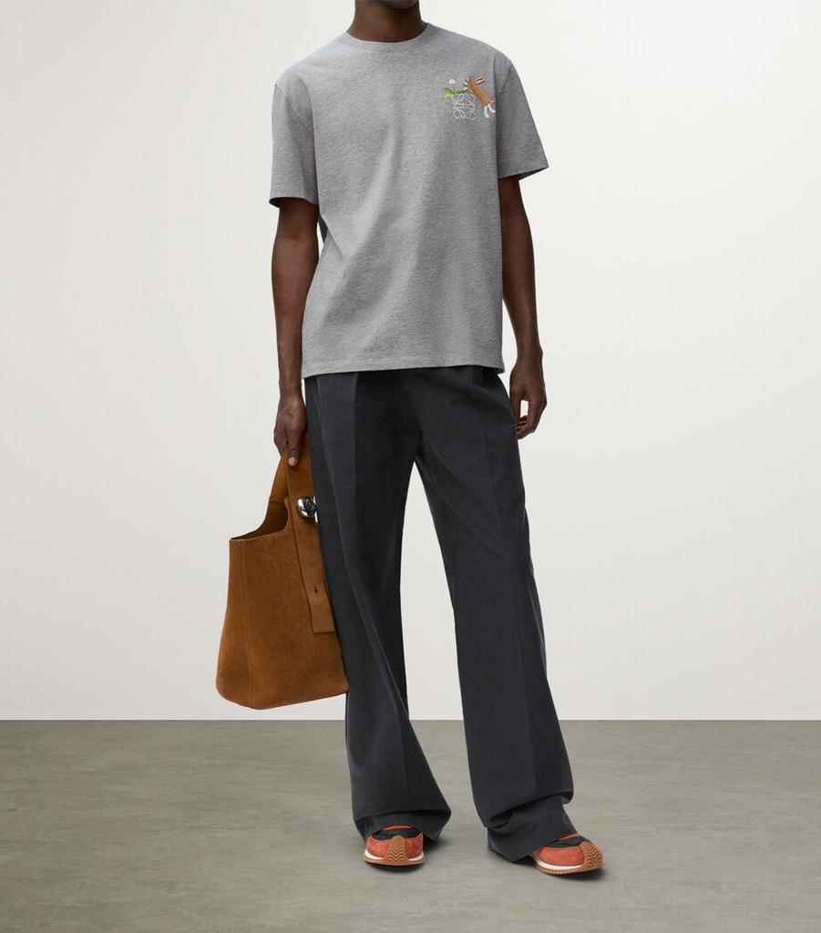 Loewe x Suna Fujita Bunny Logo T-Shirt - T-Shirts - BeyondStyle