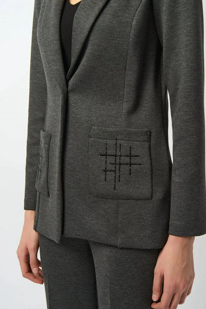 JOSEPH RIBKOFF Joseph Ribkoff - Fitted V-neck Blazer 3