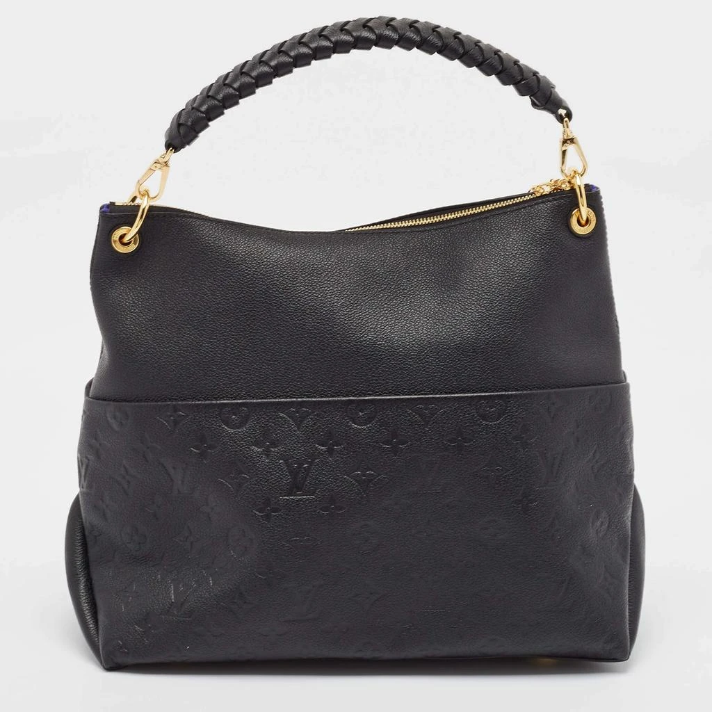 Louis Vuitton Louis Vuitton Black Monogram Empreinte Leather Maida Bag 4