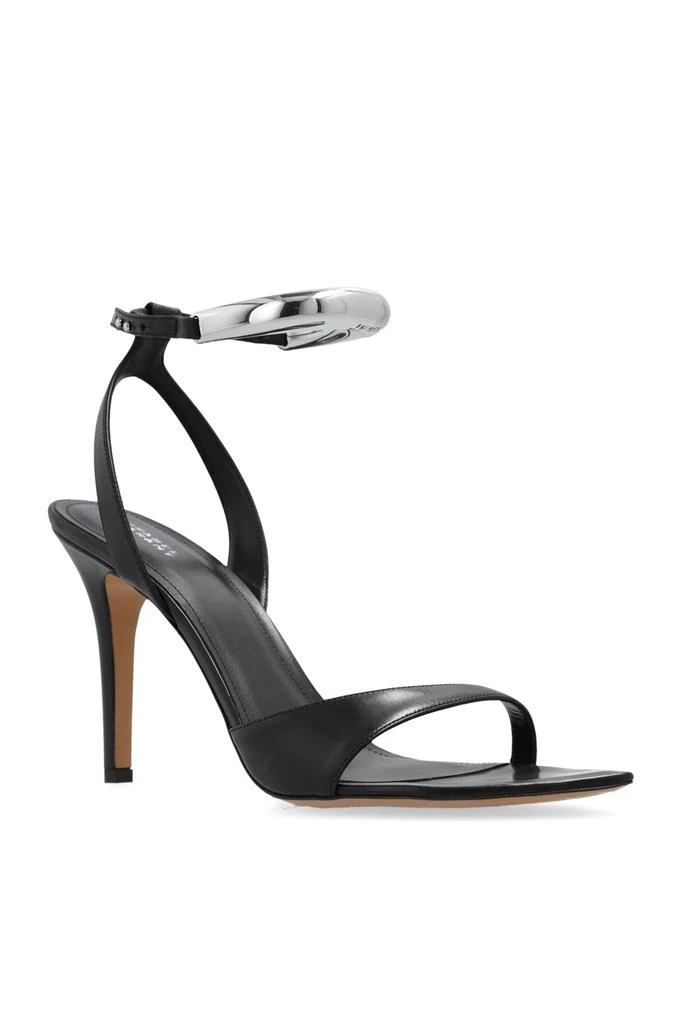 Isabel Marant Leather high-heeled sandals 'Yluan' 4