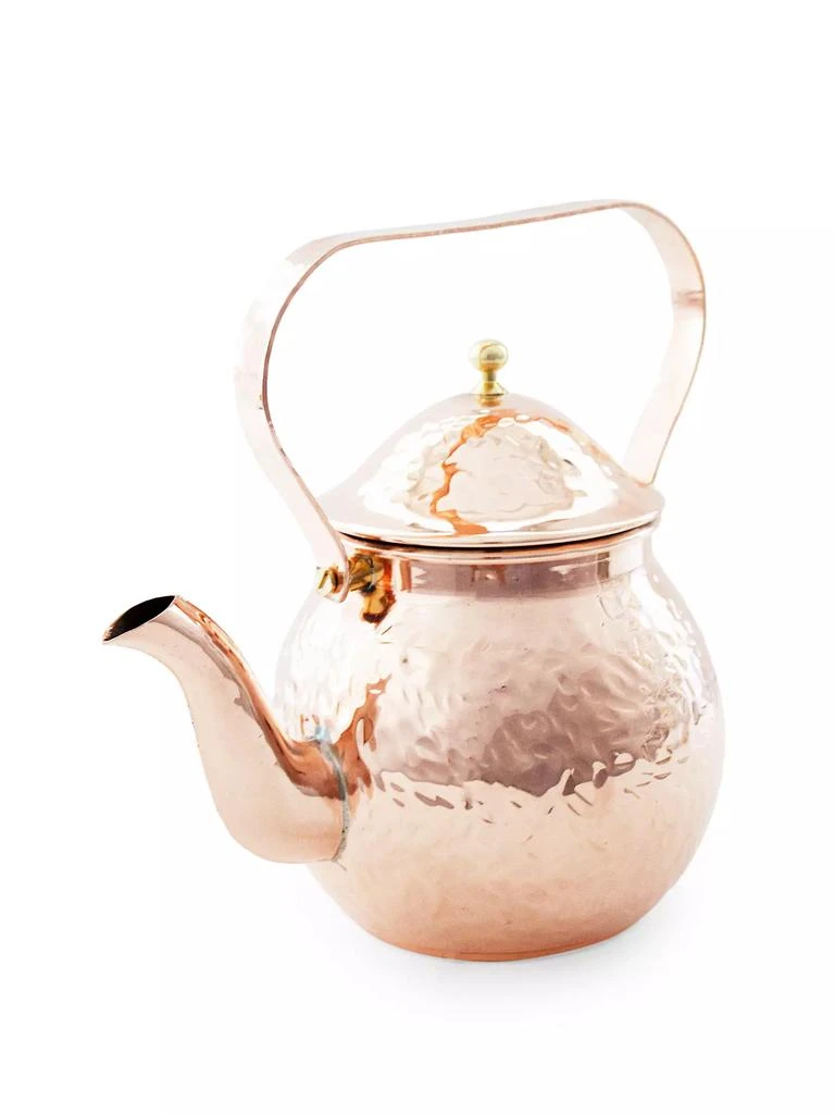 Coppermill Kitchen Vintage-Inspired Copper Hand-Hammered Teapot 1