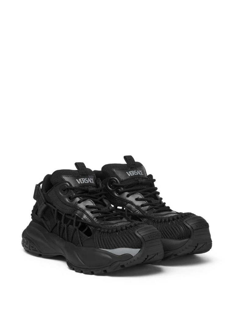 Versace High-Performance Black Sneakers 2