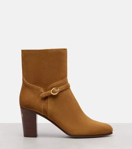 Valentino Pattie 75 suede ankle boots 4