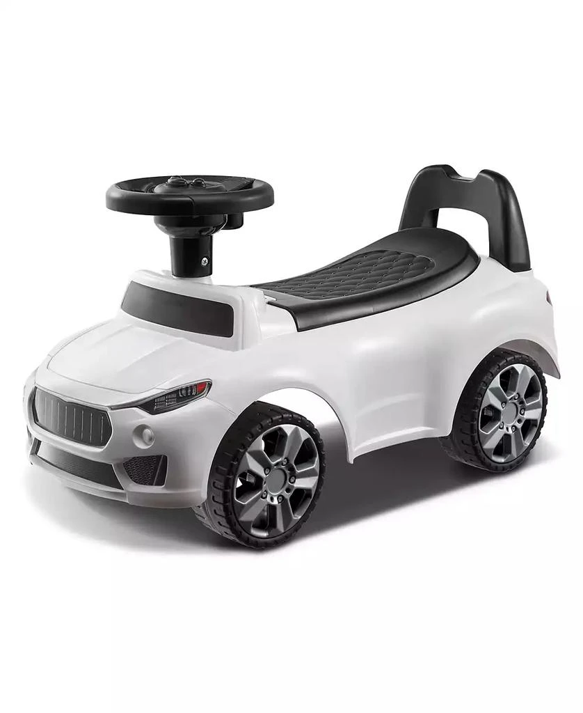 SUGIFT White Ride On Push Car with Music
Storage, Ages 1-3 3