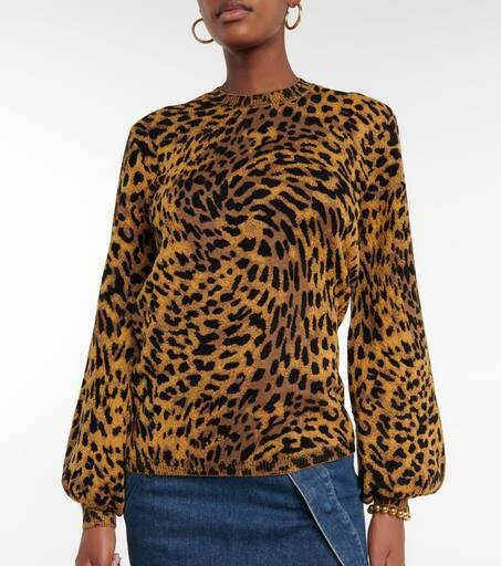 Stella McCartney Leopard printed sweater 6