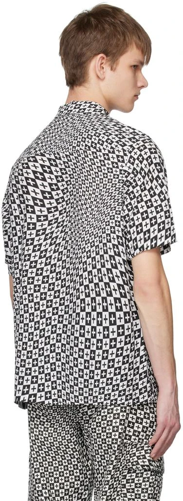 Ksubi Black & White Check Out Resort Shirt 3