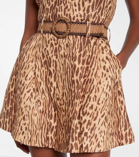 Zimmermann Printed linen jumpsuit 5