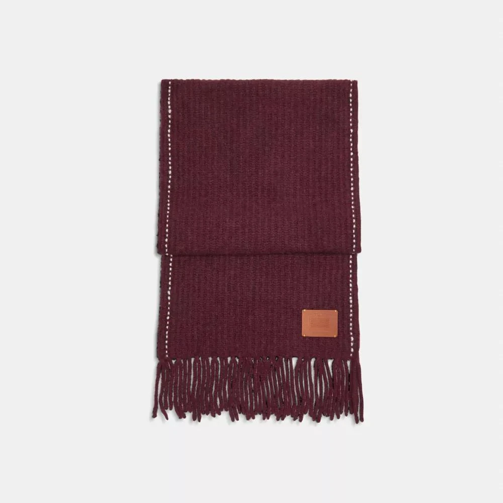 Coach Chunky Oversized Muffler 1