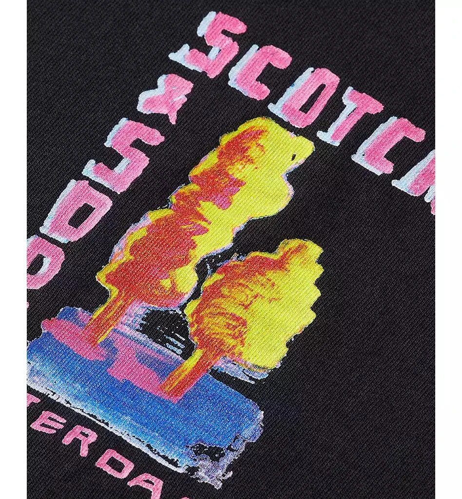 Scotch & Soda Men's Short Sleeve Double Graphic Crewneck T-Shirt 7