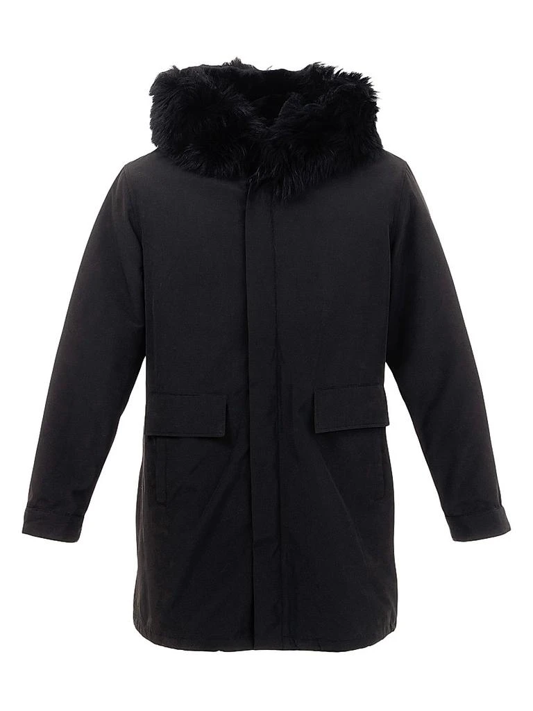 Gorski Parka With Shearling Lamb Hood Trim 1
