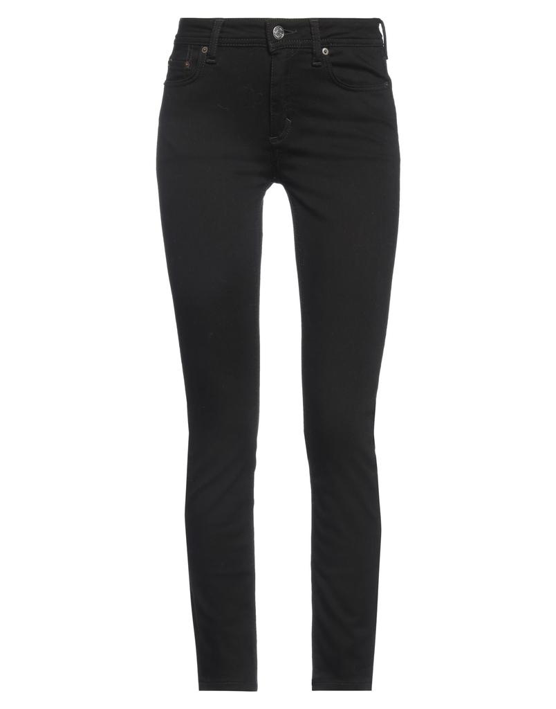 Acne Studios Snake-print mid-rise wide-leg jeans - Jeans