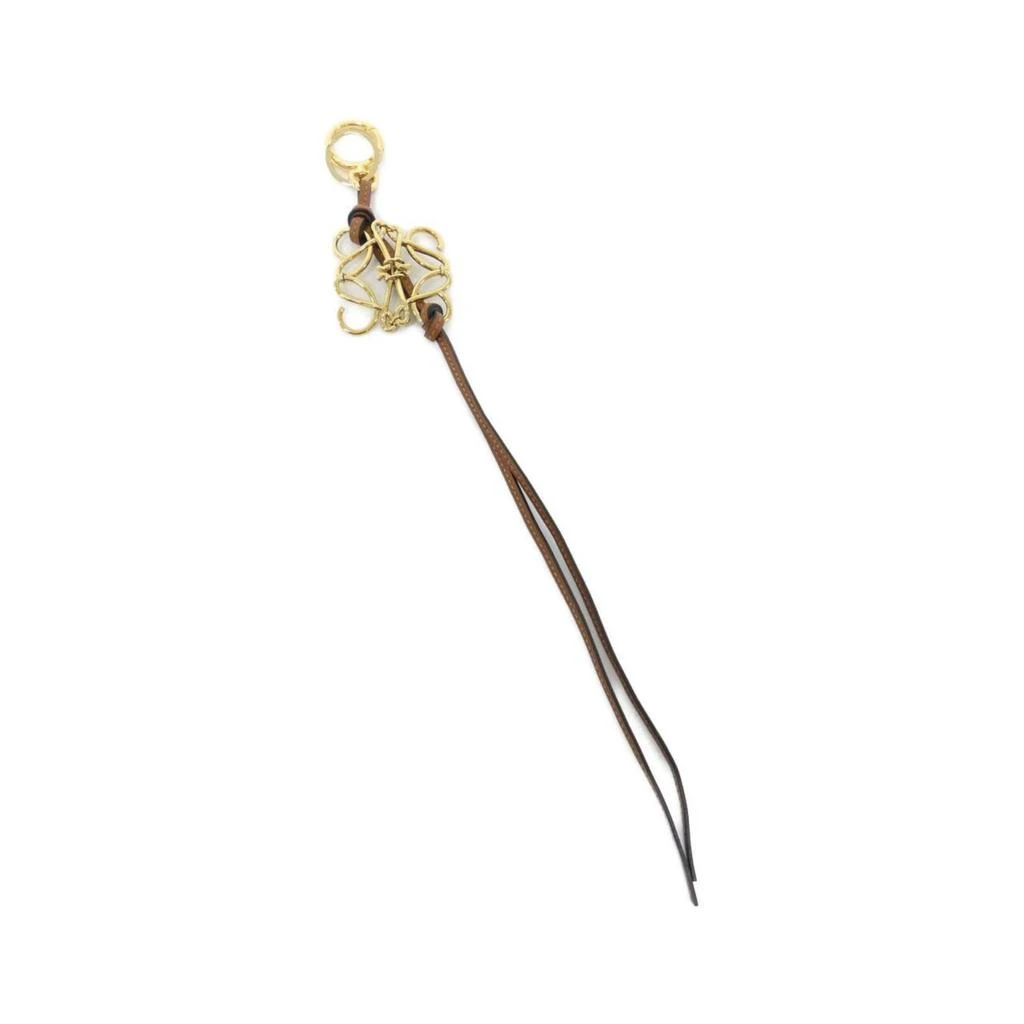 Loewe gold Leather Handbag Charm (Pre-Owned)