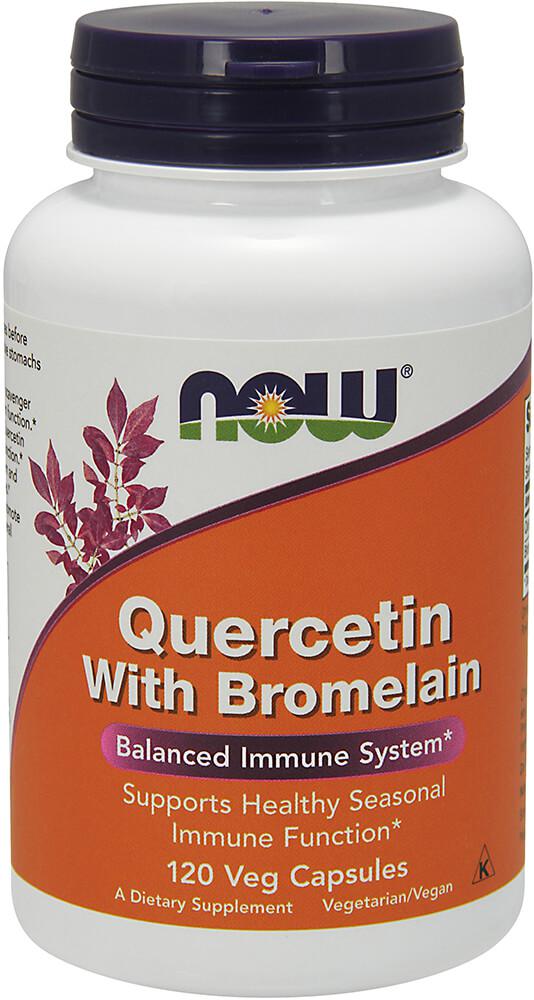 Now Foods Quercetin Bromelain 120 Vegi Caps