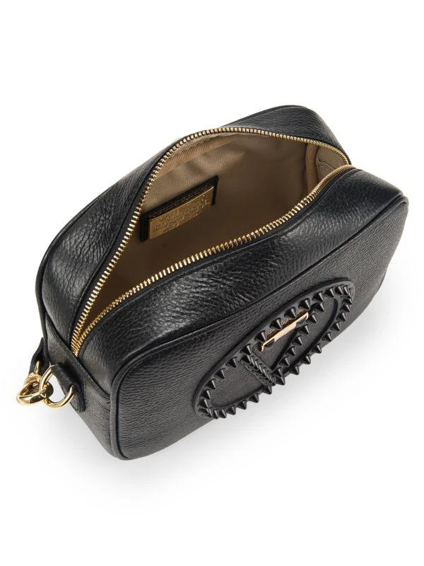 Mario Valentino Mia Leather Crossbody Camera Bag 3